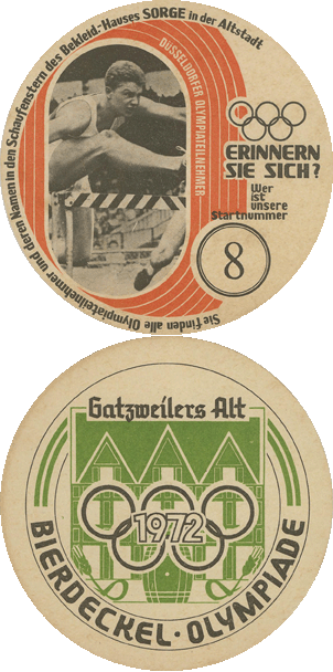 Gatzweiler beer coaster