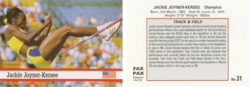 World of Sport (Fax Pax) - Jackie Joyner-Kersee