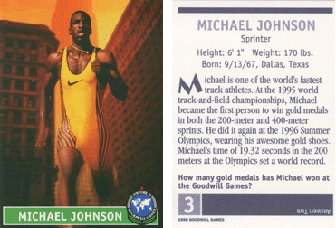 Goodwill Games - Michael Johnson