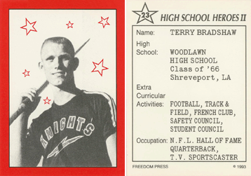 High School Heroes II (Freedom Press) - Terry Bradshaw