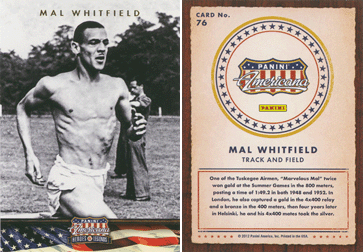 Panini Americana Heroes and Legends - Mal Whitfield