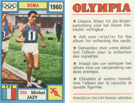 Panini Olympia - Michel Jazy