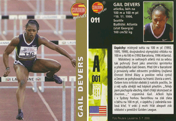 Stadion - 11 Gail Devers