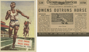 Topps Scoop Cards - Jesse Owens