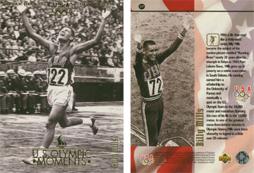 Upper Deck Olympicards (Upper Deck) - Billy Mills