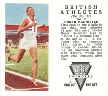 British Athletes (ABC Minors), 1955 - Roger Bannister