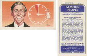 Famous People (Brooke Bond), 1969 - Roger Bannister