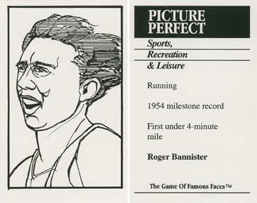 Picture Perfect: The Game of Famous Faces (The Lang Gang, Inc) - Roger Bannister