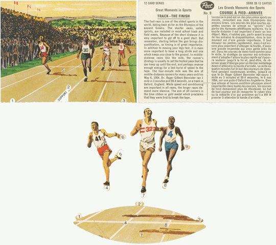 Great Moments in Sports (Post), c.1967 - Roger Bannister