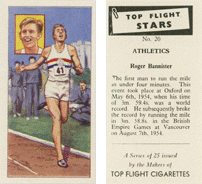 Top Flight Stars, 1959 - Roger Bannister