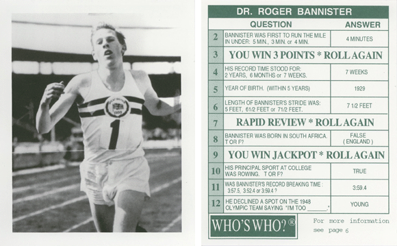 Who's Who? - Roger Bannister