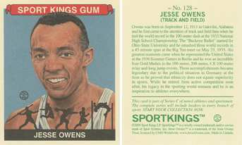 Sport Kings, Series C (Sport Kings), 2009 - Jesse Owens